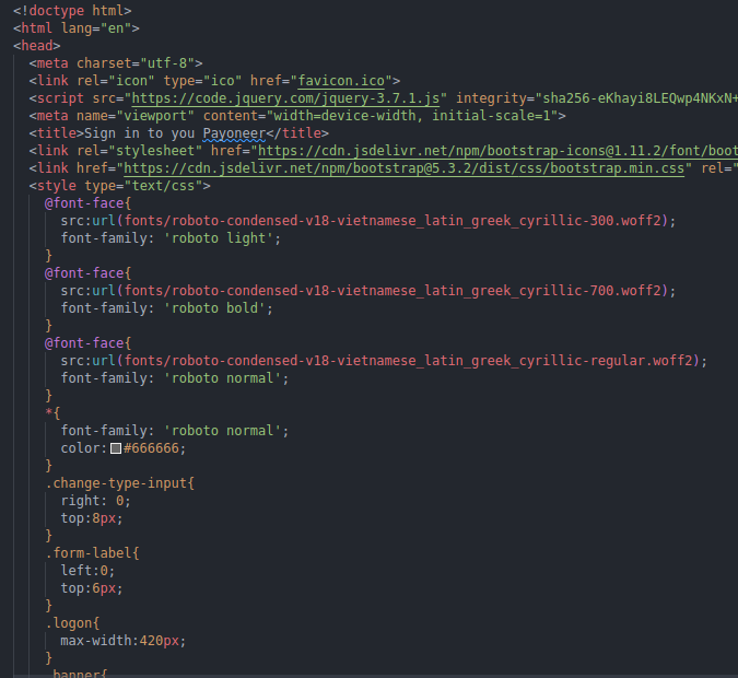 CSS Code